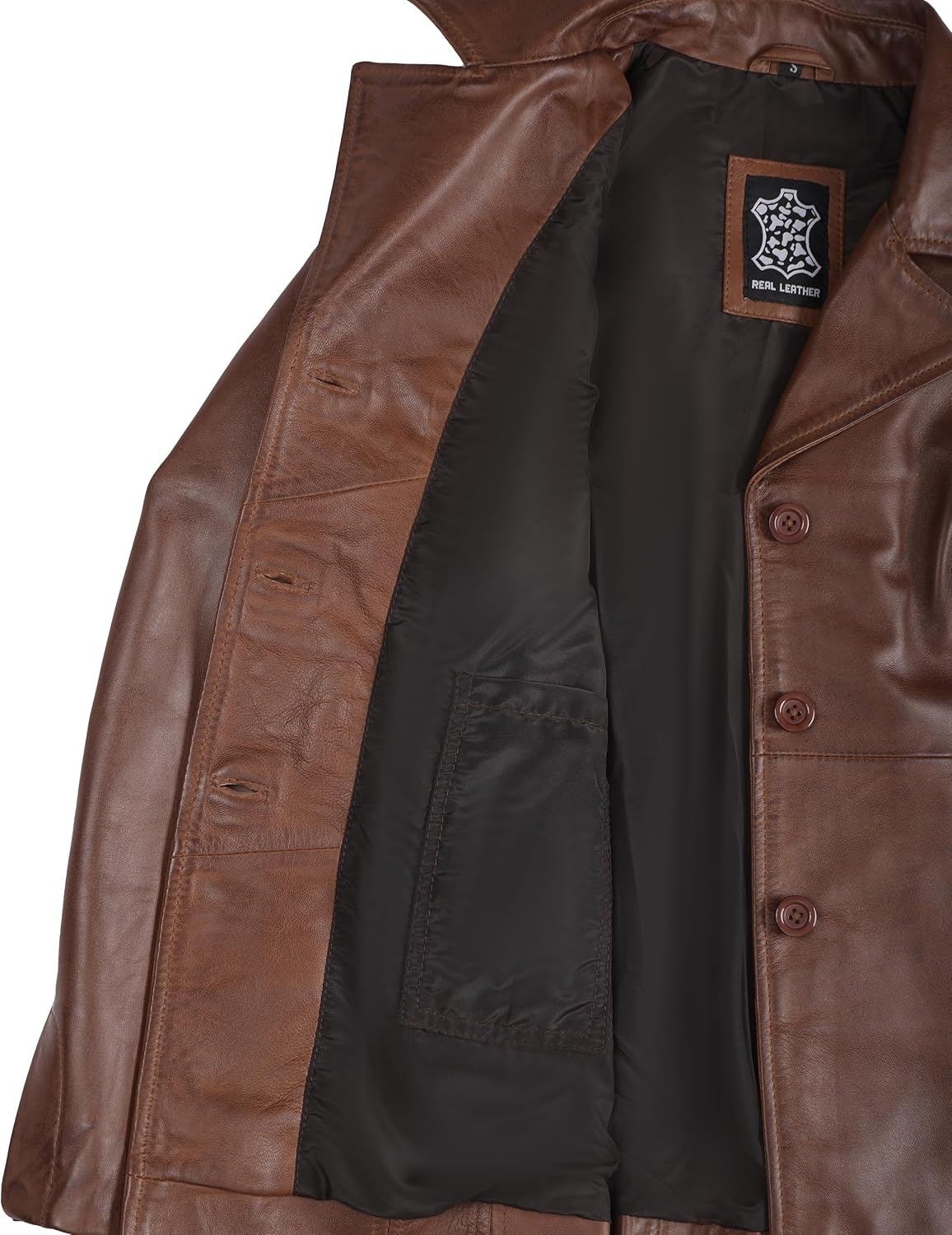 image:imageBlingsoul Real Leather Jacket Women Lambskin Jackets for WomensBitonto Brown Jacket