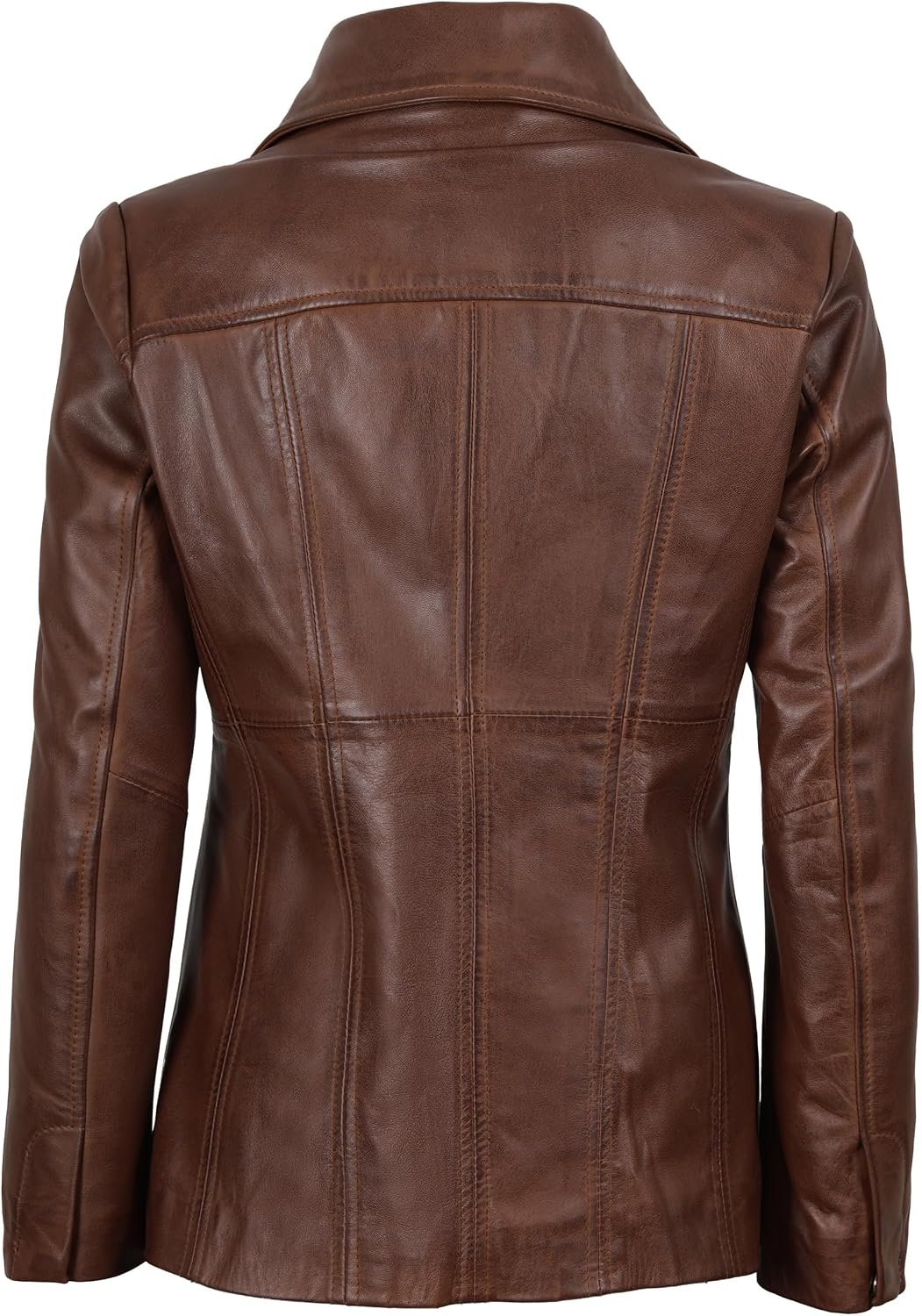 image:imageBlingsoul Real Leather Jacket Women Lambskin Jackets for WomensBitonto Brown Jacket