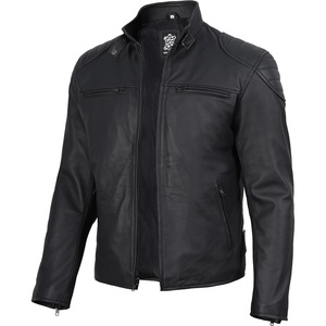 Blingsoul Real Leather Jacket Women – Lambskin Jackets for Womens(Vermount – Matte Black)