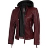 Burgundy Maroon Wax
