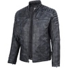 Black Distressed Washed