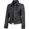 Washed Distressed Black